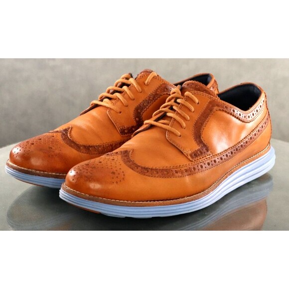 Cole Haan Lunargrand Men's Wingtip Oxfords Dress Shoes Size 10 M